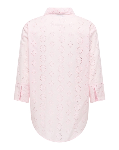 JDY - JDYTallie Long Skjorte - Chalk Pink